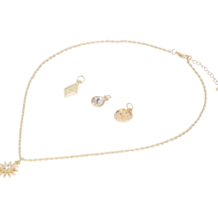 Ketting met verwisselbare hangers