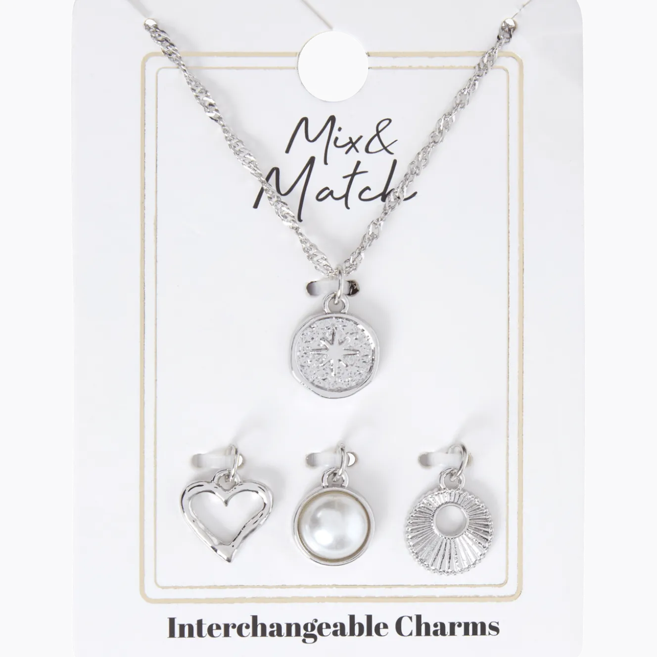 Ketting met verwisselbare hangers