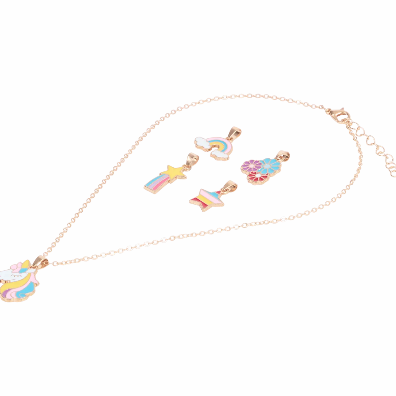 Kinderketting met verwisselbare hangers