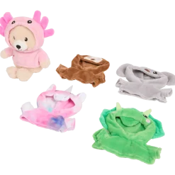 Knuffelbeer met kleding