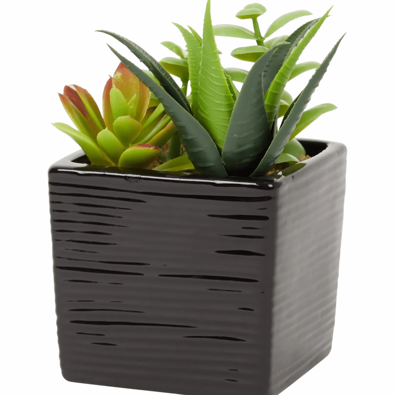 Kunst-vetplant in pot