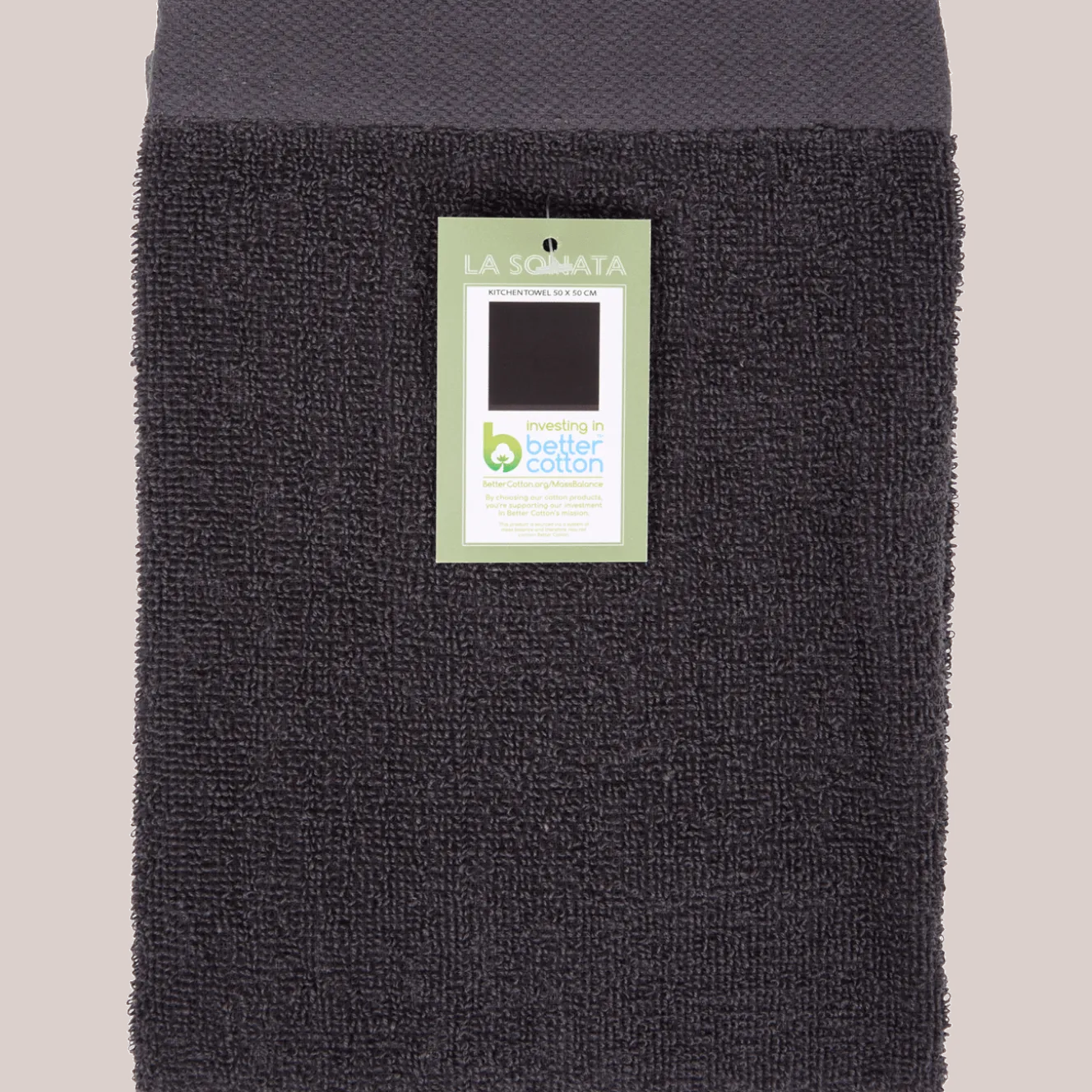La Sonata keukenhanddoek antraciet