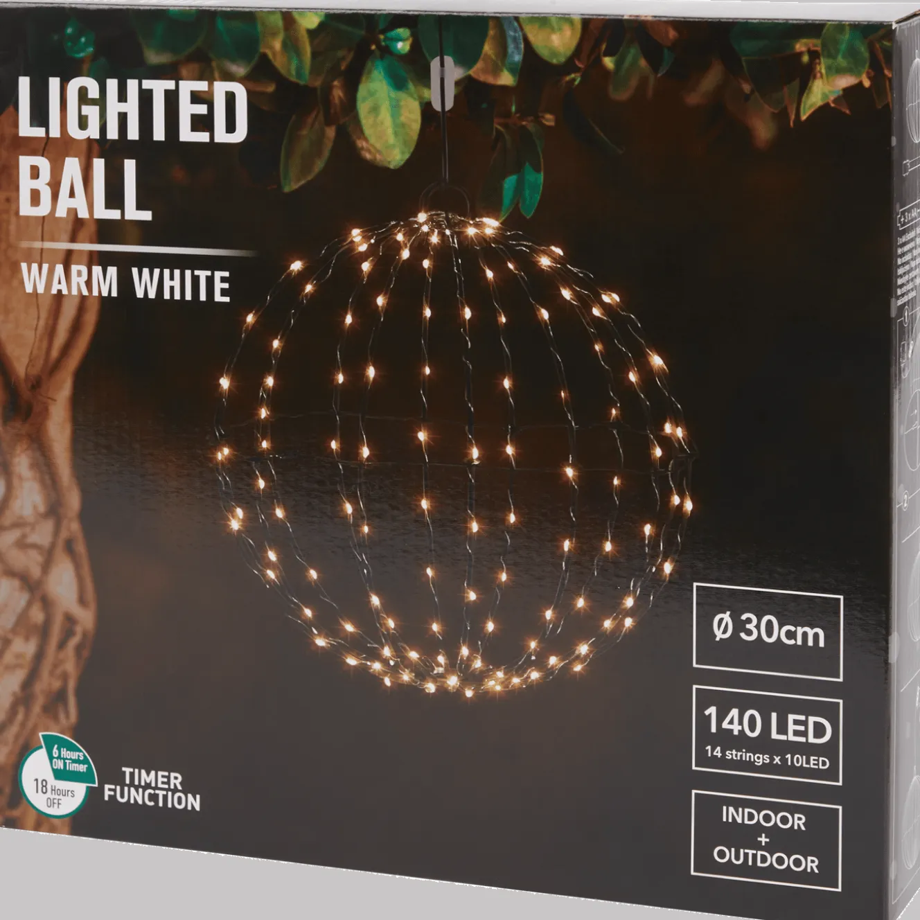 Lichtbol Warm Wit