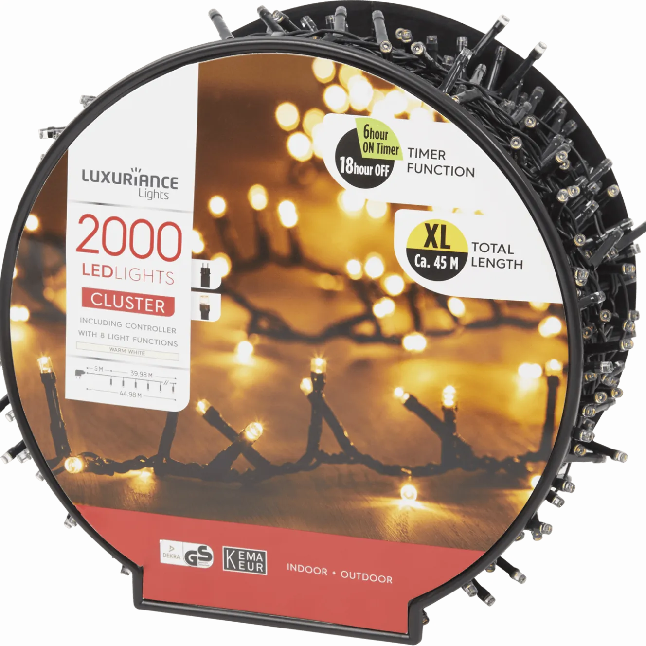Luxuriance Lights ledkerstverlichting XL
