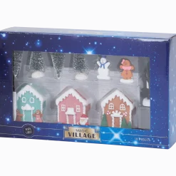 Magic Village kerstdorp met verlichting