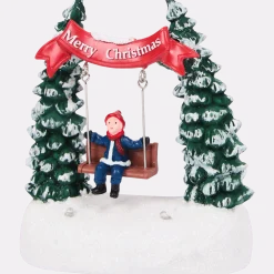 Magic Village schommel kersttafereel
