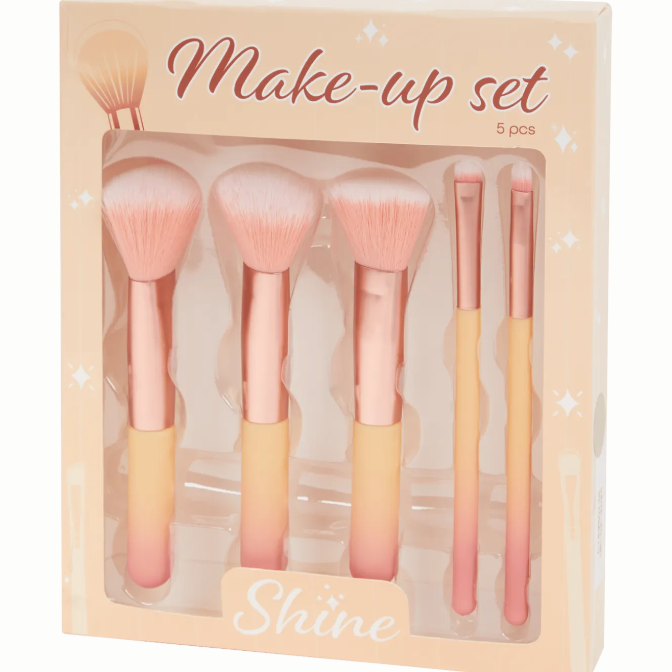 Make-up-borstelset Shine