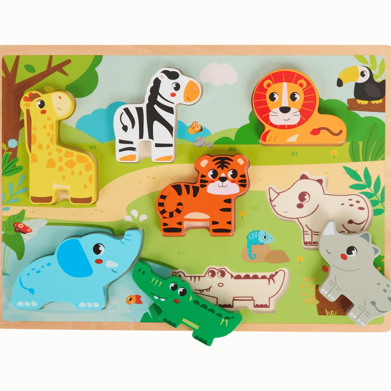 Mini Matters houten puzzel