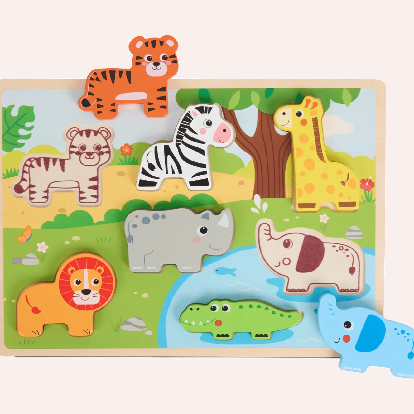 Mini Matters houten puzzel
