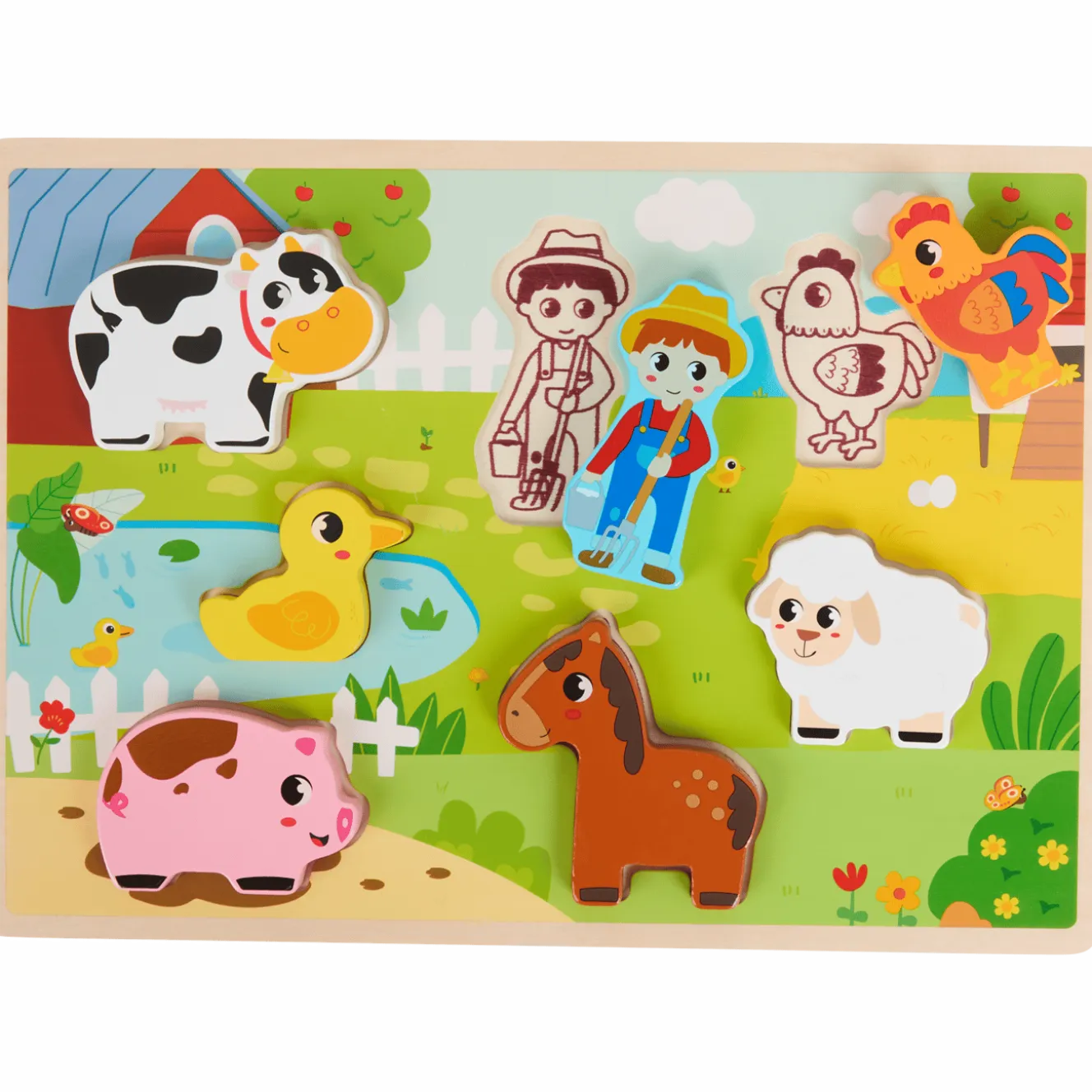 Mini Matters houten puzzel