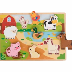 Mini Matters houten puzzel