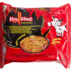 Noodlicious Super Hot & Spicy instant noedels Rund