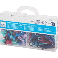 Office Essentials punaise- en paperclipset