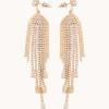 Oorbellen met glittersteentjes