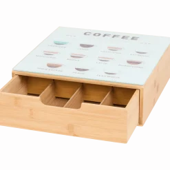 Opbergdoos voor koffie en thee
