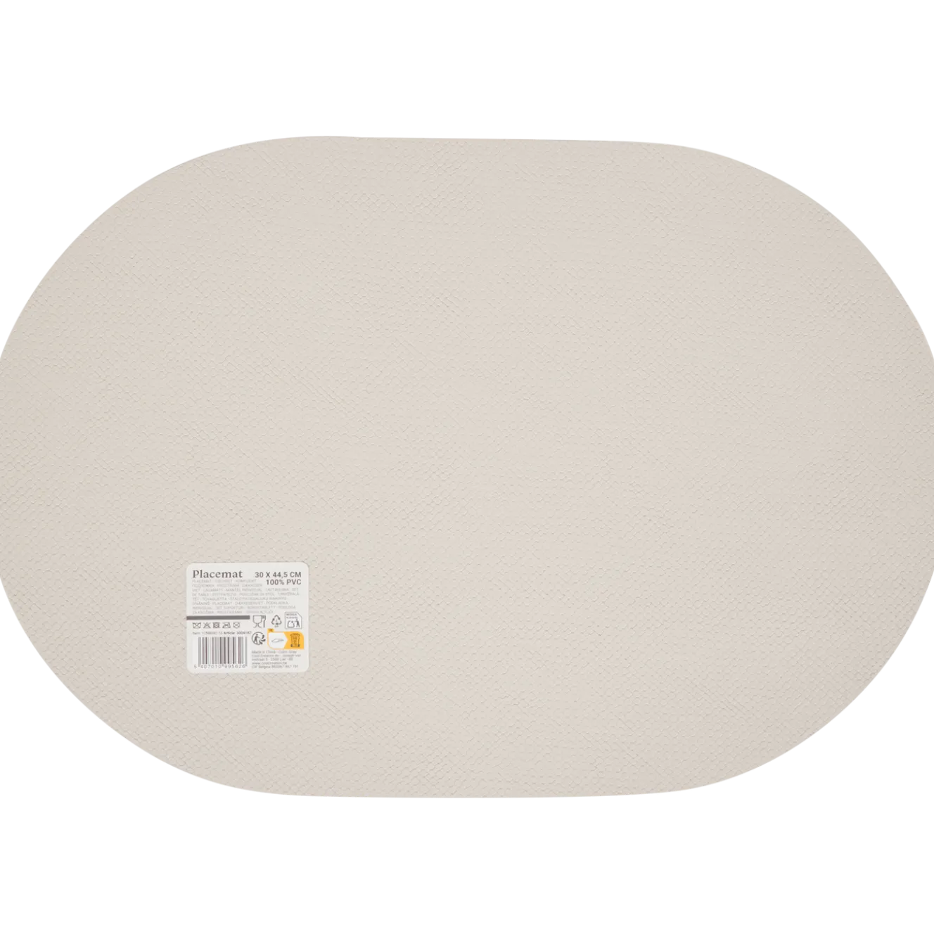 Ovale placemat