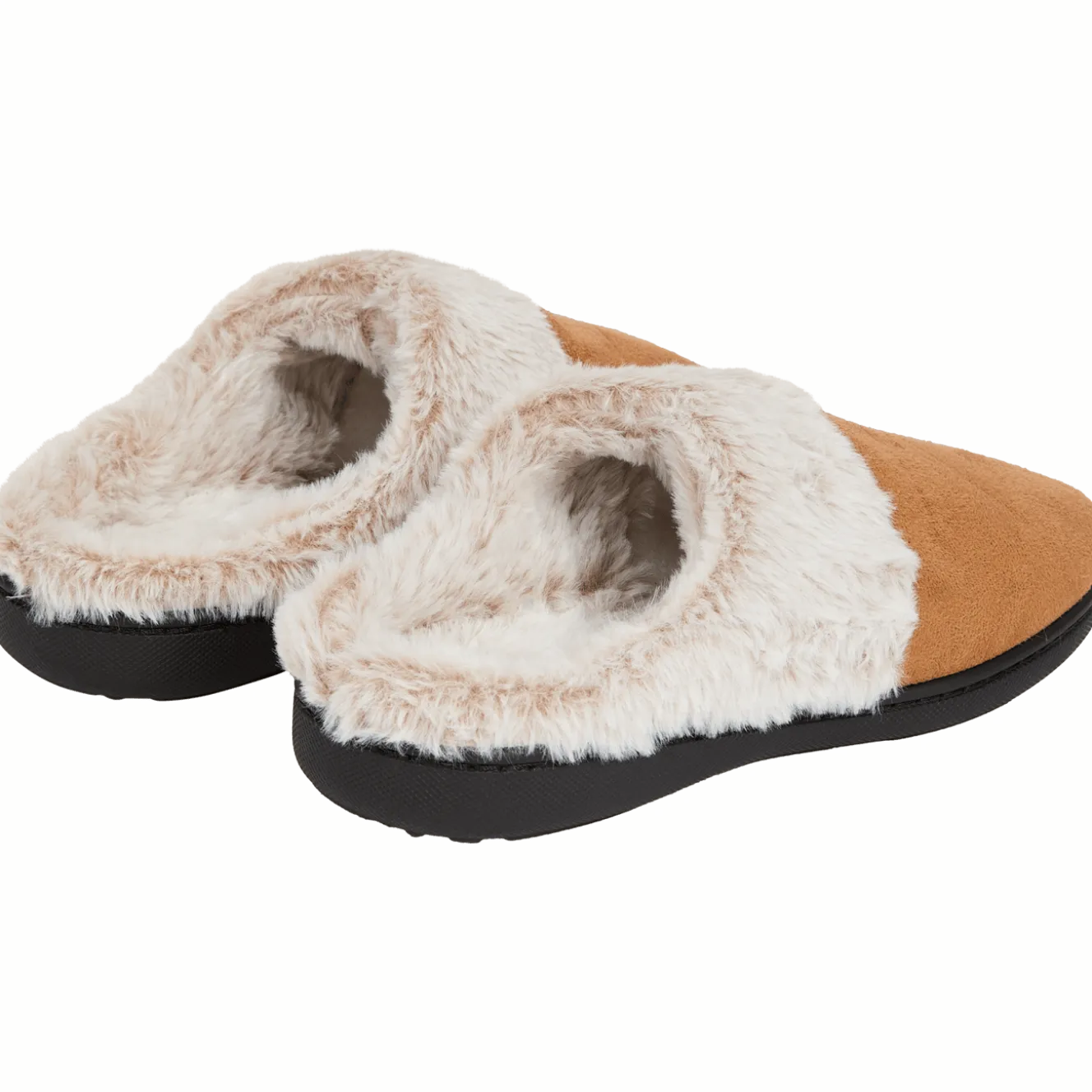 Pantoffels faux fur