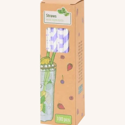 Papieren rietjes