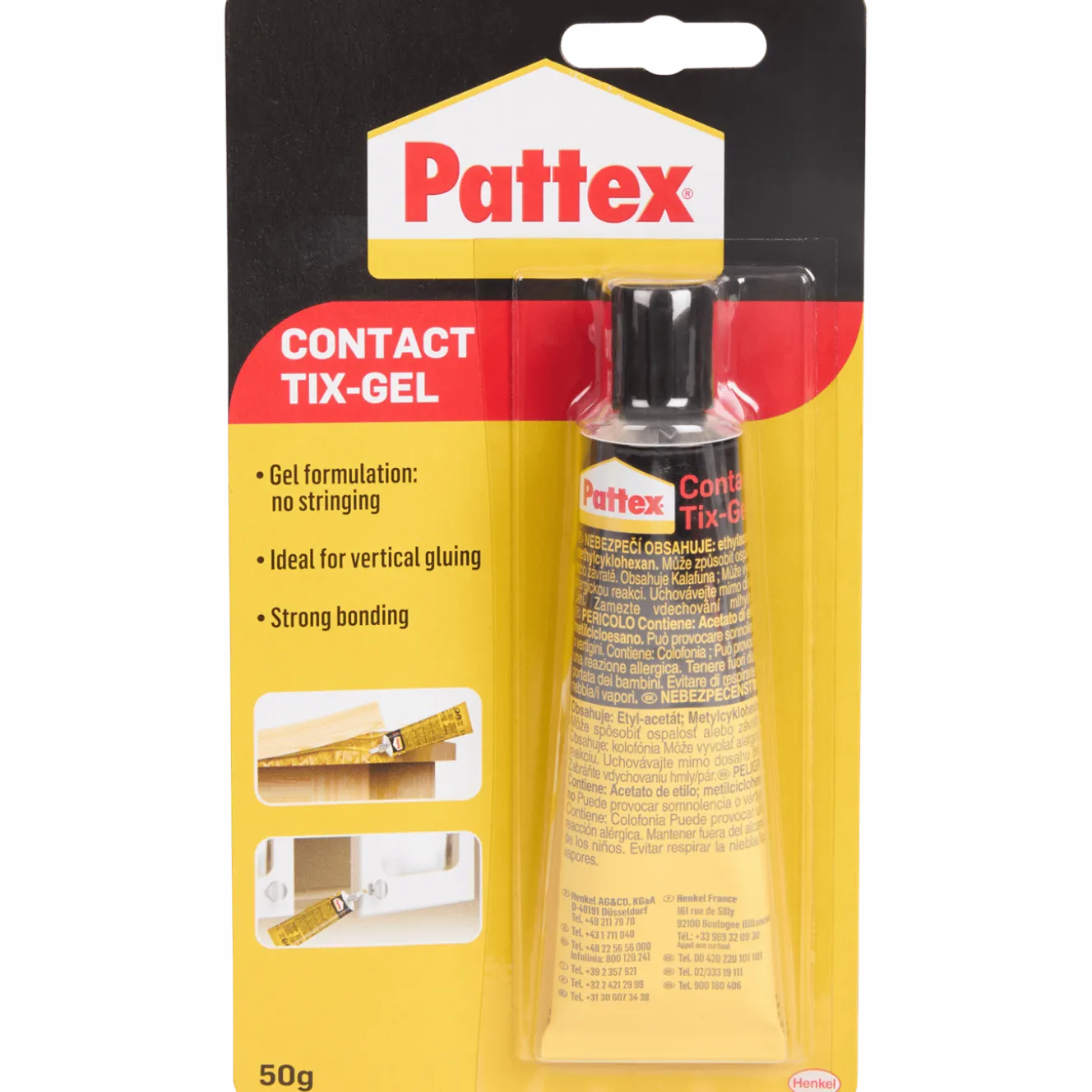 Pattex contactlijm Tix-Gel