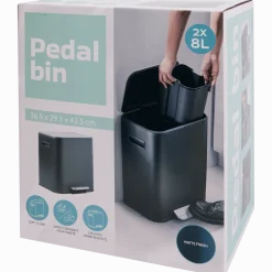 Pedaalemmer met dubbele bak