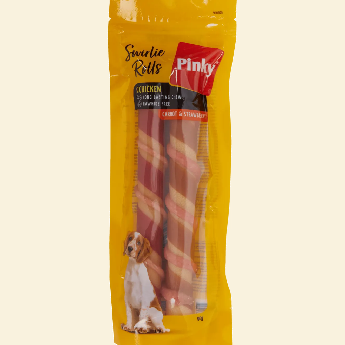 Pinky hondensnacks