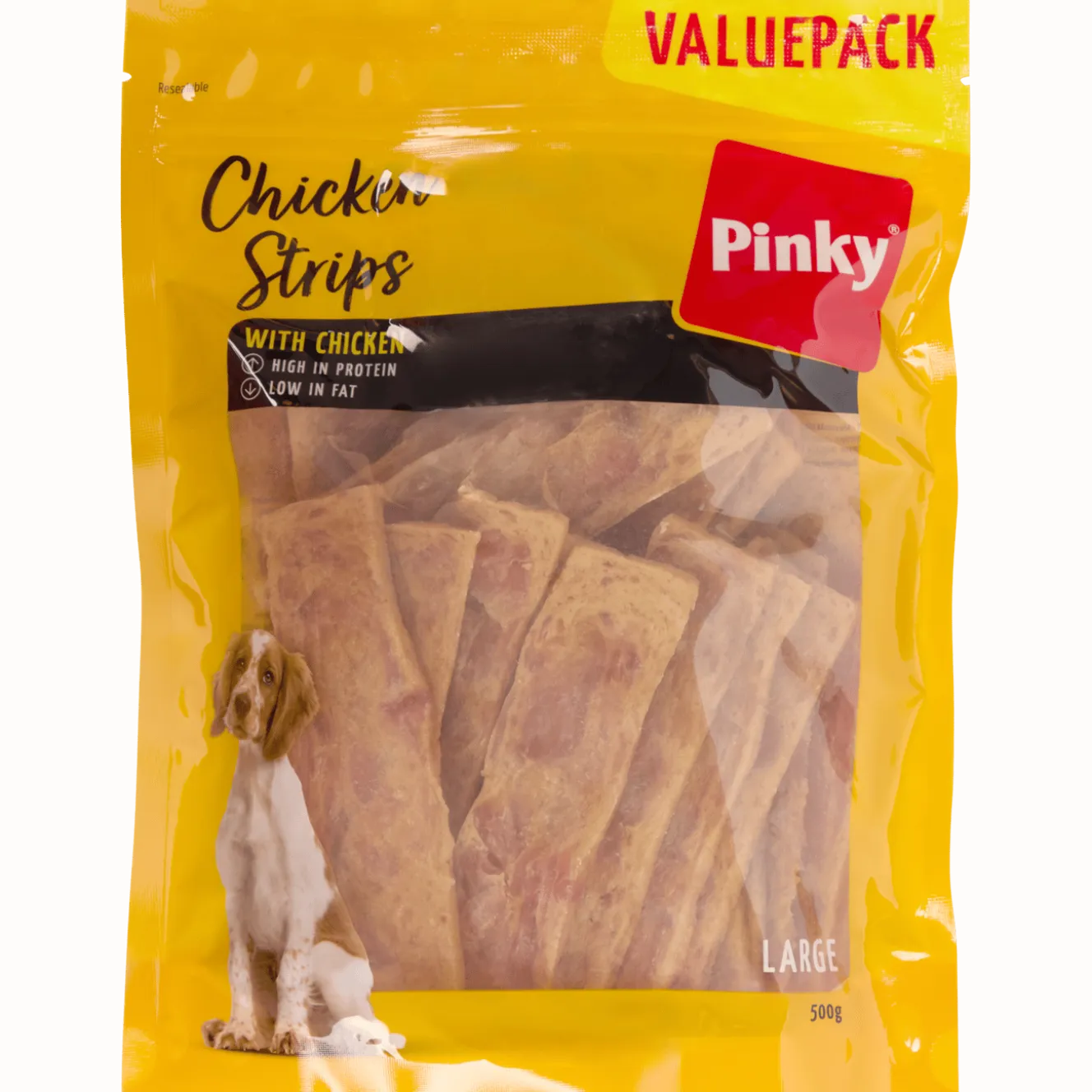 Pinky hondensnacks Chicken Strips