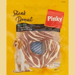 Pinky Steak Donut