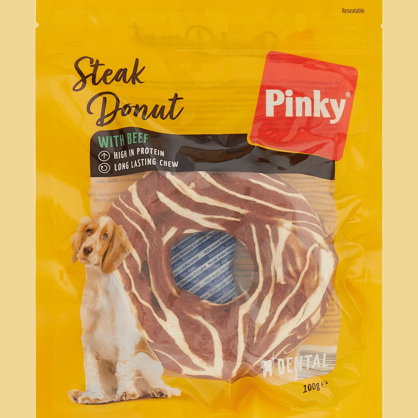 Pinky Steak Donut
