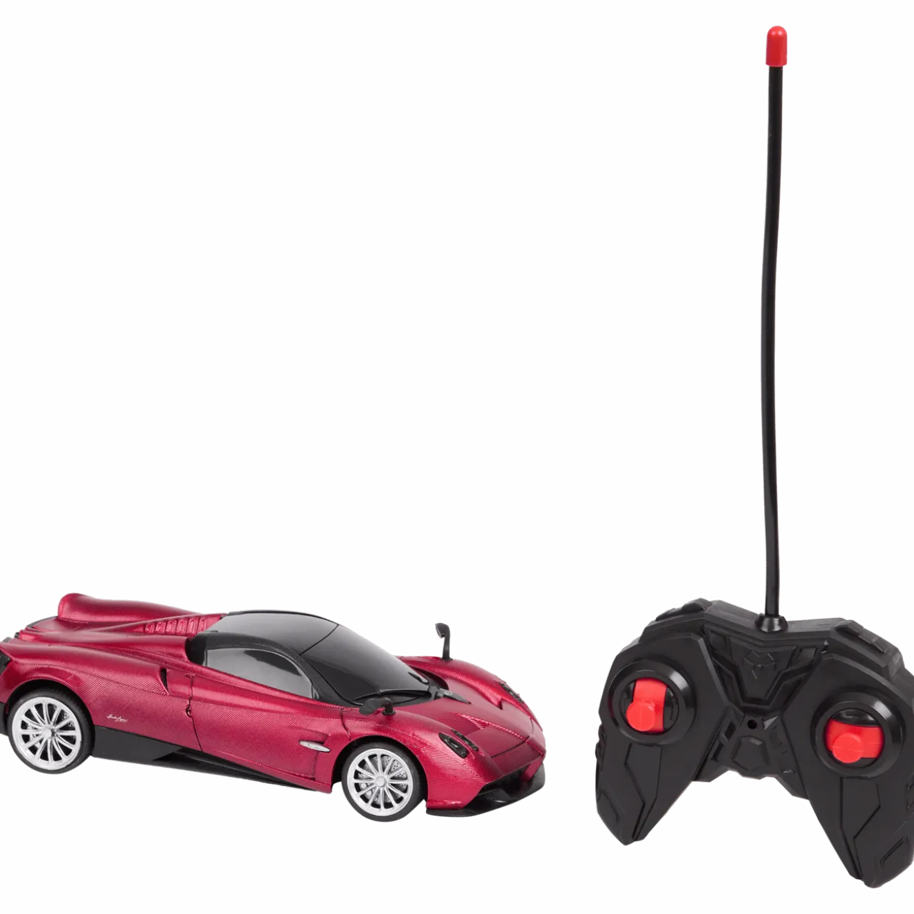 Radiografisch bestuurbare auto