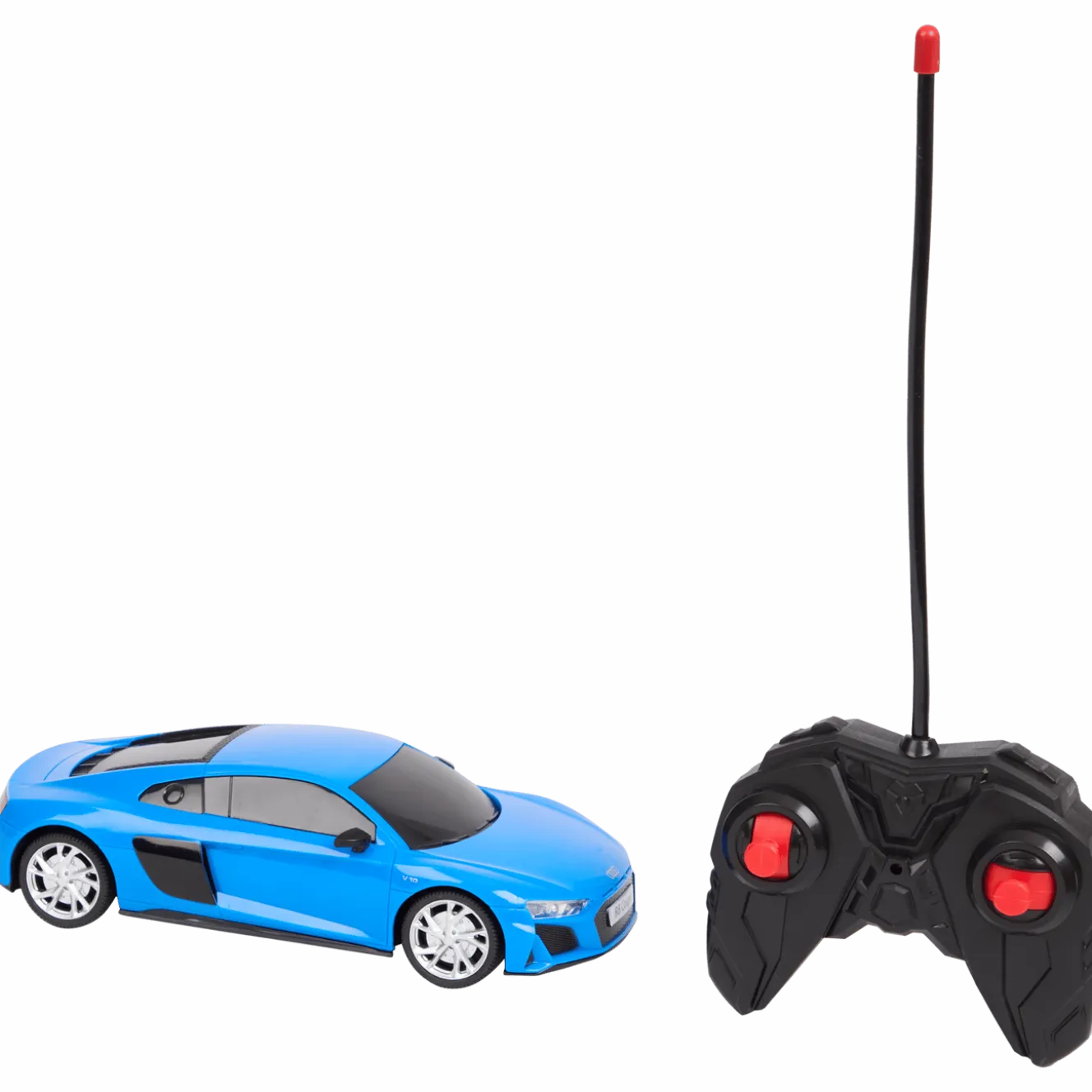 Radiografisch bestuurbare auto
