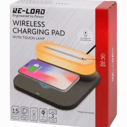Re-load draadloze oplader met lamp