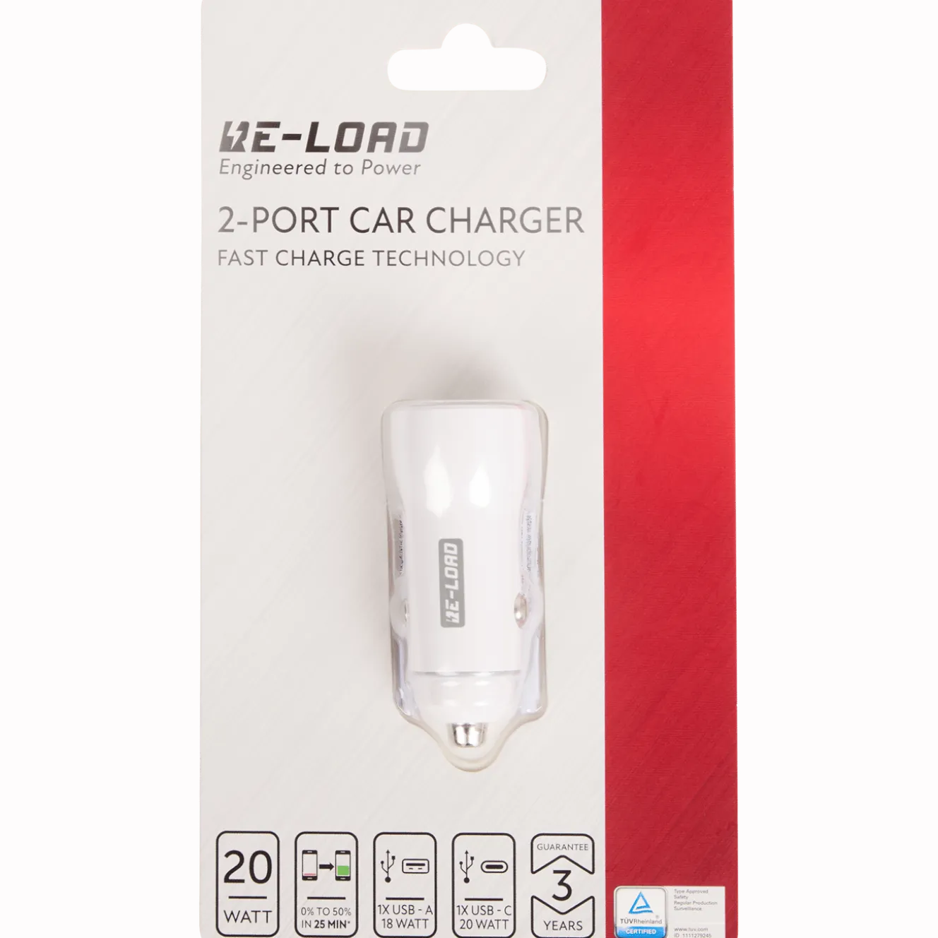 Re-load USB dual auto-snellader