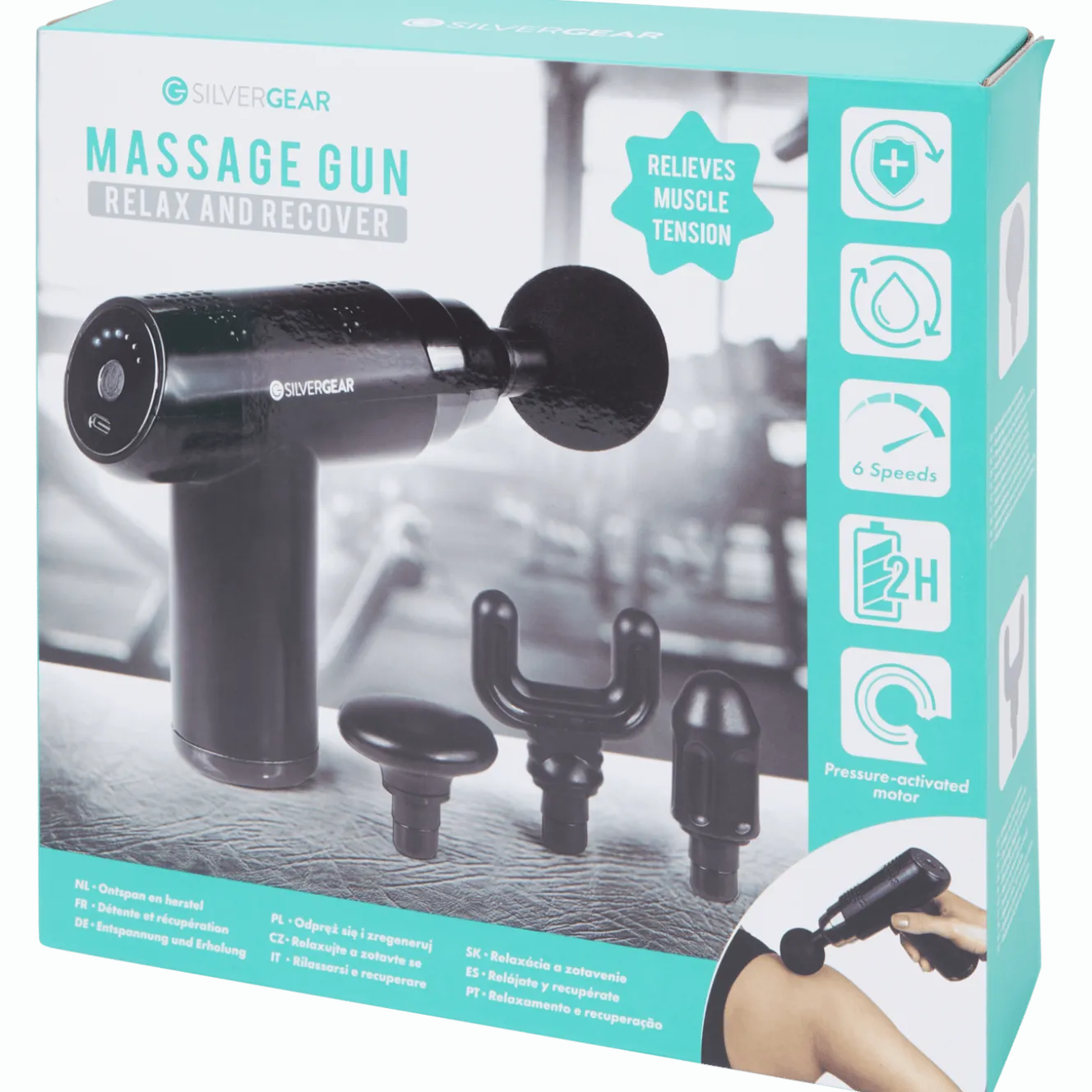 Silvergear massage gun