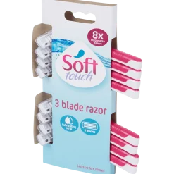 Soft Touch wegwerpscheermesjes