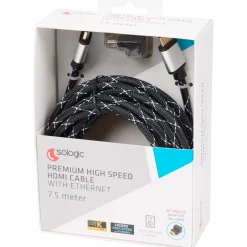 Sologic HDMI-kabel met adapter