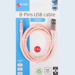Sologic laad- en datakabel 8-pins