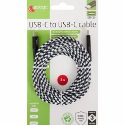 Sologic laad- en datakabel USB-C naar USB-C