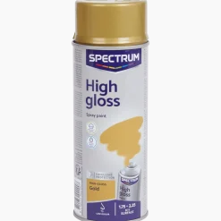 Spectrum hoogglans spuitverf goud