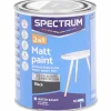 Spectrum 2-in-1 matte verf Zwart