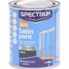 Spectrum 2-in-1 satijnglans verf Zwart