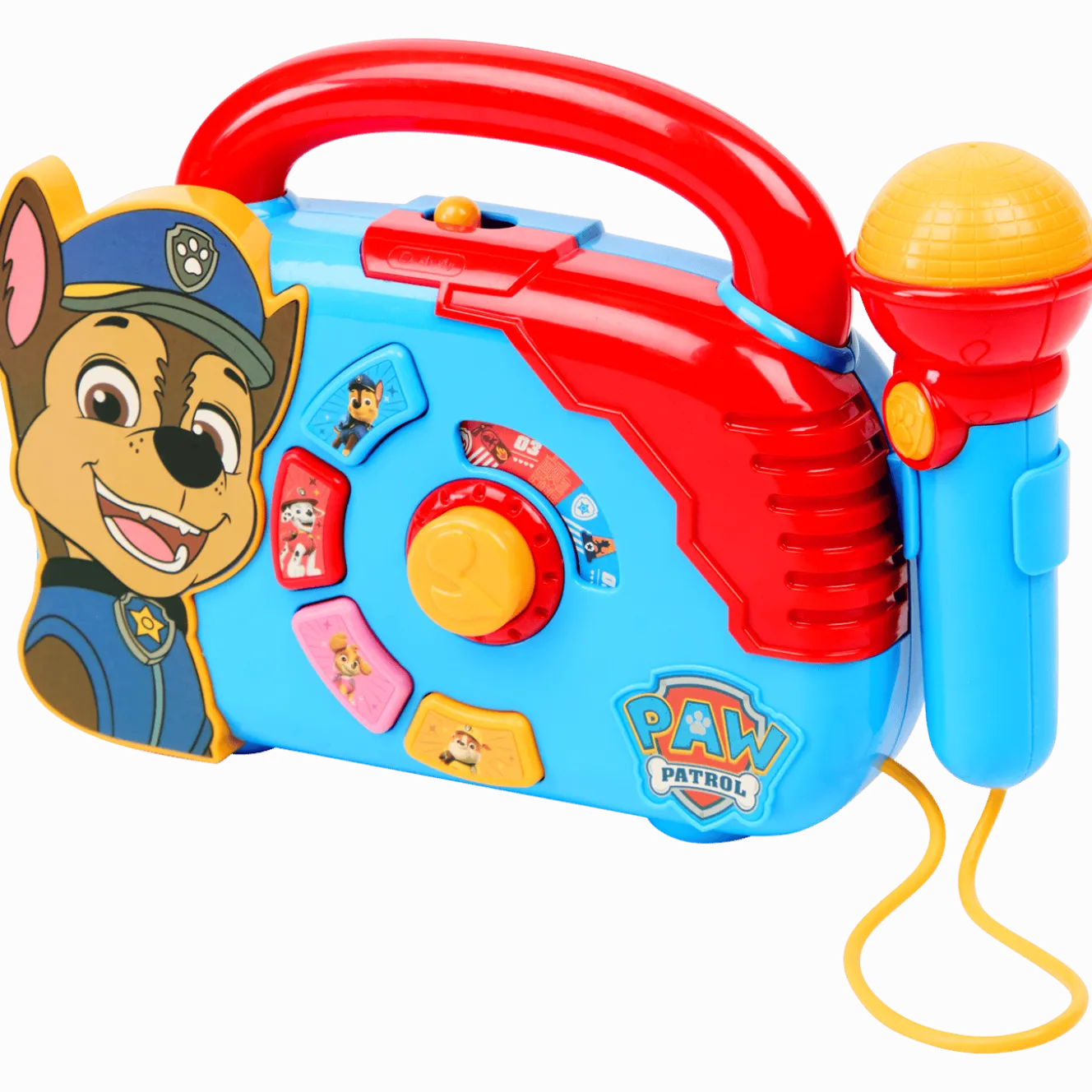 Speelgoedradio met microfoon