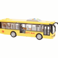 Speelgoed-stadsbus met geluid