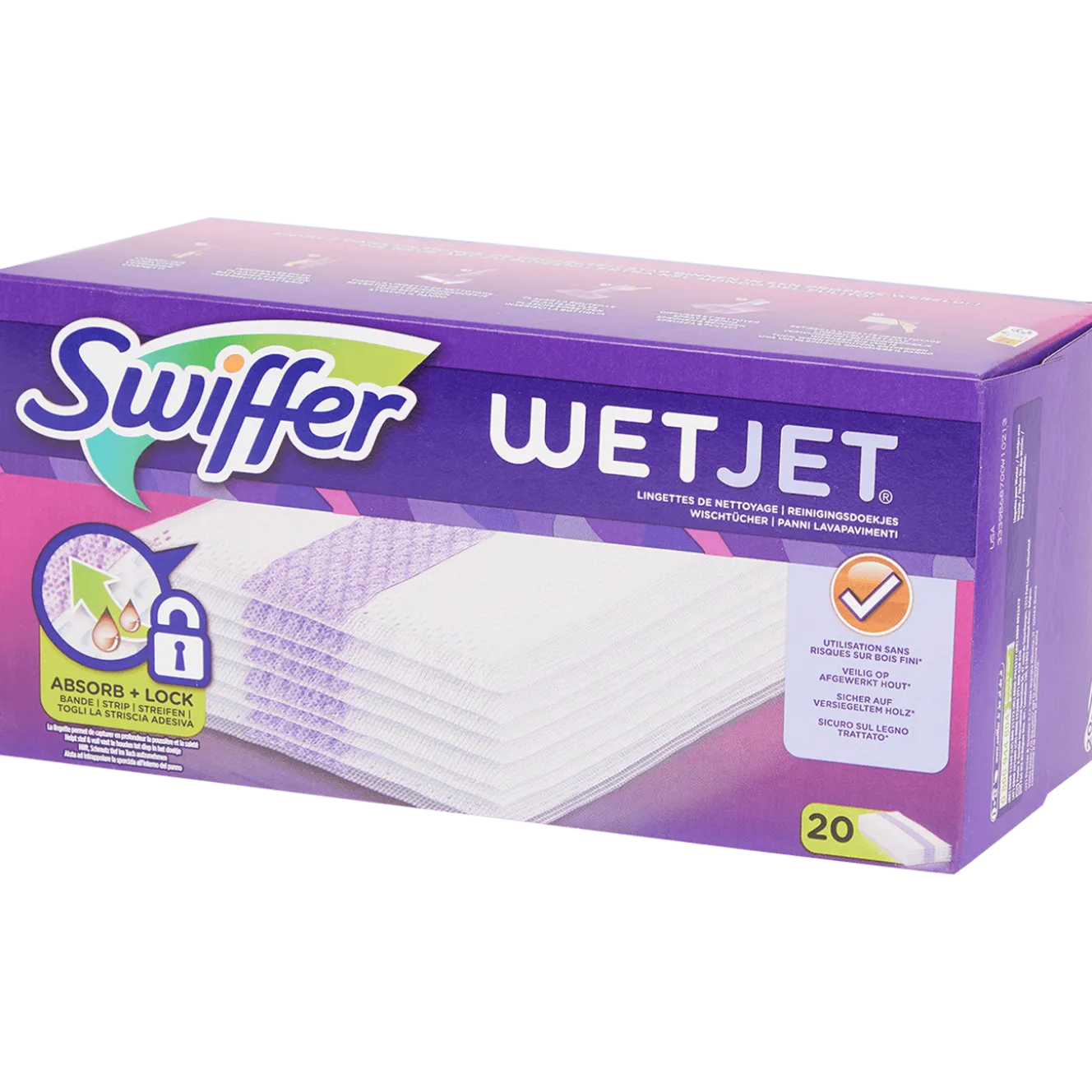 Swiffer WetJet reinigingsdoekjes navulling