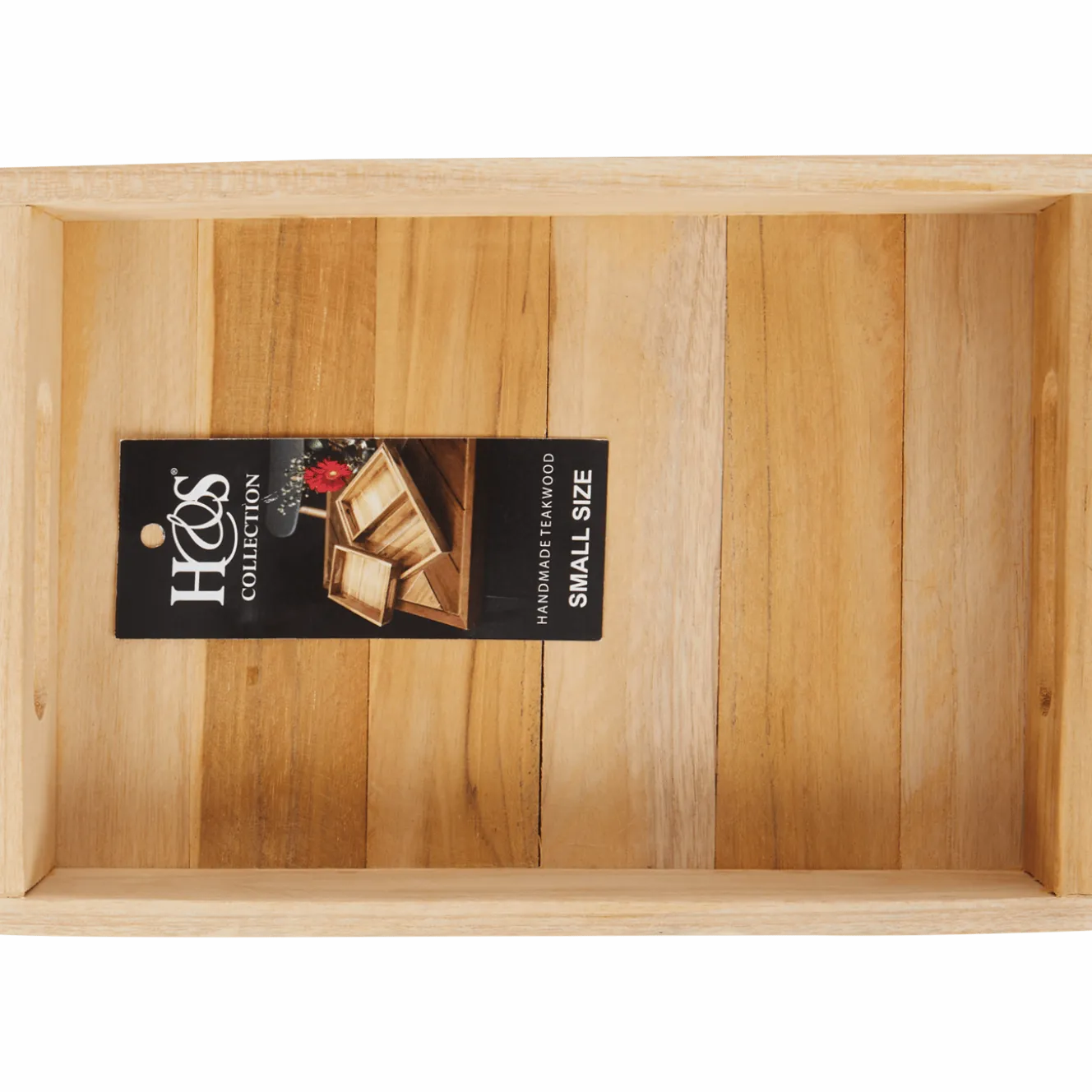 Teak dienblad