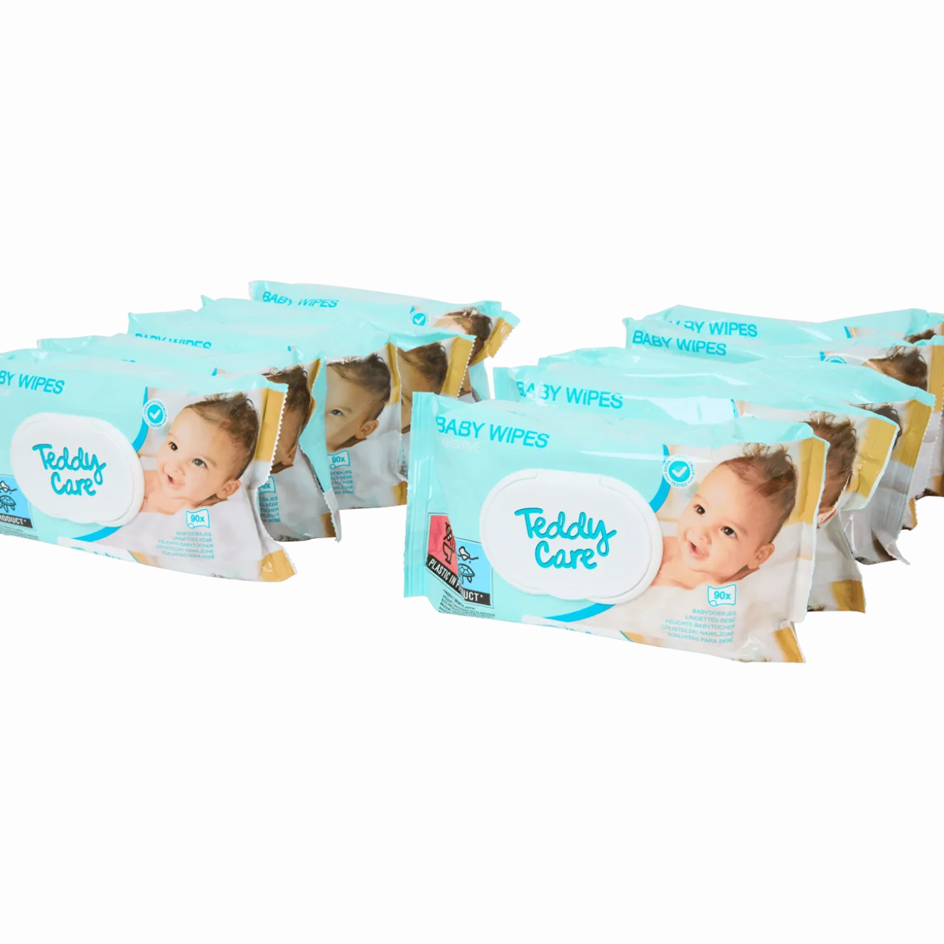 Teddy Care voordeelverpakking babydoekjes Sensitive