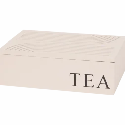 Theebox met tekst