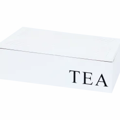 Theebox met tekst