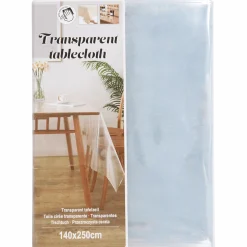 Transparant tafelzeil