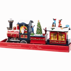 Trein kersttafereel