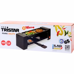 Tristar raclette- en gourmetset